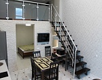 "С видом на Черное море" 2х-уровневая квартира в п. Ливадия (Ялта) фото 7
